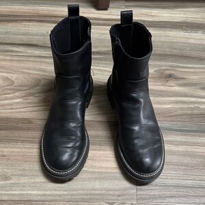 Time and Tru Chelsea Style Black Boots